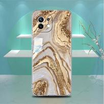 Clear Case For Xiaomi Mi Poco X3 NFC M3 Pro F3 F1 11 Lite 12 Note 10 11T 9T Transparent Phone Cover Marble Pattern Luxury Cool Xiaomi Poco X3 NFC brown