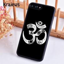Krajews Aum om Namaste Simbolis Zen Joga Minkštas Telefono Dėklas iPhone 14 5 6s 7 8 plus X XR XS 11 12 13 pro max Samsung S21 S22ultra iPhone 14