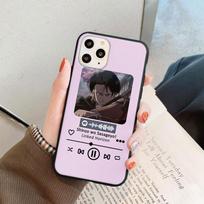 Attack On Titan dėklas Xiaomi Mi Poco X3 NFC M3 A3 9 SE 10T 11 Lite Redmi Note 9 10 S 8 Pro 9S 6 7 5 8T 9C 9T TPU juodas dėklas Xiaomi Poco M3 gray