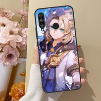 Smug Albedo Genshin Impact Case For Huawei P30 Pro P50 P20 P40 Lite Nova 5T P Smart 2019 2021 Cover For Honor 50 Lite Huawei P20