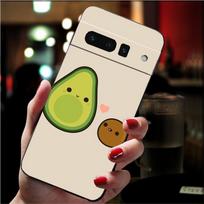 Phone Case for Google Pixel 7 Pro 7 6A 6 Pro 5A 4A 3A Pixel 4 XL Pixel 5 6 4 3 XL 3A XL 2 XL Avocado Fruit Case Funda Google Pixel 2 yellow