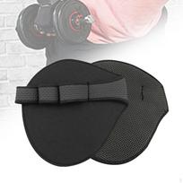 Grip Pads Lifting Grips, Gym Workout Gloves, for Weightlifting, Calisthenics & Style A gray