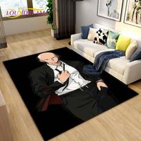 ONE PUNCH MAN, Anime Cartoon Area Rug,Carpets Rug for Living Room Bedroom Sofa Doormat Decoration,Kids Play Non-slip Floor Mat 40x60cm