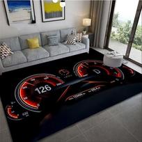 Motorcycle carpet living room area carpet creative doormat Boys' game bedroom mat Picnic yoga motorcycle mat bedroom decor 40x60cm
