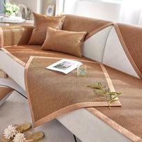 Summer Sofa Cushion Summer Sleeping Mat Sofa Cover Non-Slip Cool Breathable Sofa Cover Cloth Backrest Towel 60*60cm