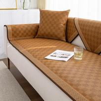 Summer Sofa Cushion Yusheng Summer Sleeping Mat Sofa Cover Non-Slip Cool Breathable Sofa Cover Cloth Backrest Towel 60*60cm