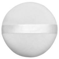 Powder Puff Large Velour Body Makeup Puffs With Satin Ribbon, 4 Inch 3 Pcs
