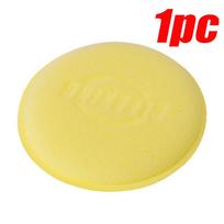 Car Wash Sponge Round Crimped Waxing Polishing Cleaning Tools High Density Foam Applicator Pad Sponge Car Detailing Tools