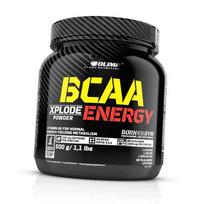 BCAA aminorūgštys su kofeinu energijai, BCAA Xplode Energy, Olimp Nutrition  (28283007) 500g Fruit