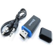 Bluetooth Receiver for Car Stereo, Bluetooth Adapter for Home Stereo Wireless Music Adapter Portable Speakers,Car(AUX IN) with 3.5 Mm Cable (H) LY-New 5.72*2.41*1.02cm juoda/mėlyna