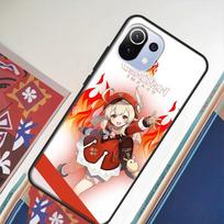 Genshin Impact Klee Game For POCO X3 Pro GT F3 M4 M3 Pro Case For Xiaomi Mi 11 Lite 11Ultra 9T 10T 11T Pro Coque Mi 9 gray