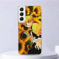Demon Slayer Agatsuma Zenitsu Soft Case For Samsung Galaxy M12 M21 M30S M31 M32 M51 M52 Phone Cover Note 8 9 10 + 20 Ultra J4 J6 Galaxy Note 20 Ultra black