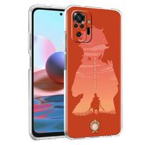 Soft Clear Case For Xiaomi Redmi Note 10 9 8 Pro 9S 10S 8T 9A 9C K40 7 9T 8A Shockproof Silicone Phone Cover Genshin Impact Game Redmi Note 10 4G brown