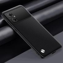 Prabangus PU odinis dėklas, skirtas Xiaomi Poco M5 matiniu dangteliu silikoniniu, smūgiams atspariu telefono dėklu, skirtas Poco M5S M5 S PocoM5 Coque For Poco M5S juoda