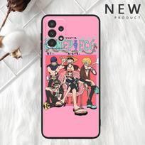 O-ne P-iece Pirate Ship For Samsung A90 A80 A70S A60 A50S A40 A30S A20E A20S A10S A03 A02 A2 Silicone Black Phone Case Samsung A02S