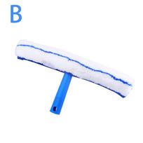 1Pc/1Set 35Cm Window Cleaning Combo Squeegee & Microfiber Window Washer Shower Squeegees Window Glass Wiper Cleaning Tool white