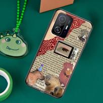 Funny Capybara Case For POCO F5 X5 X3 Pro X4 F4 GT F3 M5s C40 Cover For Xiaomi 13 12 Lite 11T 12T Pro 12X POCO M4 Pro 4G brown