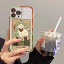 Witches Moon Tarot Mystery Totem Cat Phone Case For Redmi 7 8 9 A For Redmi Note 5 7 8 9 10 11 Pro Max 4G 5G Funfas Redmi Note11 pro