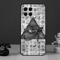 Horuso akis Egiptas Dėklas Samsung Galaxy M12 M32 M52 M55 M13 M33 M53 M14 M34 M54 M20 M30s M31s M51 M31 M21 Samsung M21 black