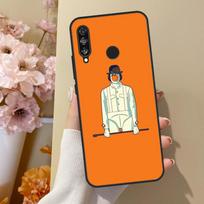Oranžinis laikrodinis dangtelis, skirtas Huawei P30 Lite P40 P20 P50 Pro Nova 5T P Smart 2019 Case For Honor 50 10i 8X Honor 10i or 20i