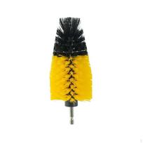 Car Wheel Cleaning Drill Brush Attachment Cleaner Detailing for Floor Mats black