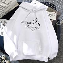 Women Hoodie Hipster Streetwear Sweatshirts It's Leviosa Magic Hoodie Fashion Funny Sportswear Loose Oversize Clothing Tops S