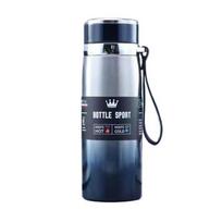 1000ML Thermal Water Bottle Large-capacity Double Layer 'Insulated Cup Anti-slip Bottom with Hanging Rope Vacuum Flask