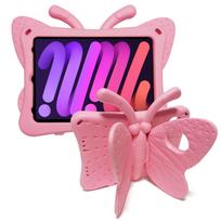 Protective EVA Kids' Butterfly Tablet Case for iPad Mini6 (2021) - Anti-Fall Design For iPad Mini6 (2021) rožinė