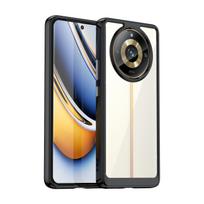 Spalvingas skaidrus TPU dėklas, skirtas Realme 11 Pro+ Pro Plus apsauginis dangtelis, atsparus smūgiams skaidrus rėmas, pilnai apsaugotas spalvotas skaidrus dangtelis Realme 11 Pro Plus skaidri