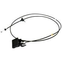 Automobilio fiksatoriaus vožtuvų dangtelis Atleidimo troselis Variklio dangčio atleidimo troselis 5R2Z16A665AB Pakeitimas Suderinamas su BF SX SY 1027235 black