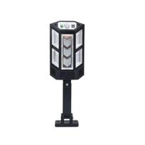 2000mah Outdoor Solar Street Light LED Solar Lights with Remote Motion Sensor 3 Modes Waterproof Wall Lamp Spotlights for Garden Patio PP-902T Small-1000mah