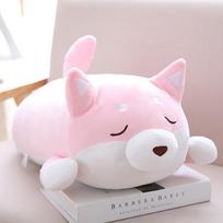 1pc 36 /55cm Soft Kawaii Fat Shiba Inu Dog Plush Toy Stuffed Cute Animal Cartoon Pillow Lovely Gifts For Kids Children Gifts 36cm white