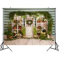 Velykų vakarėlio fono fotografijos fonas Triušio spalvoti kiaušiniai kūdikių fotografijos fotostudijos reikmenys A-150x90cm
