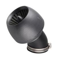 48 mm universalaus motociklo motociklo keturračio „Dirt Bike“ oro filtro valiklio keitimas juoda