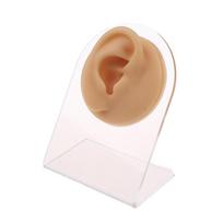 Silikoninis ausų, akių, nosies, burnos liežuvio, bambos auskarų vėrimo modelis Right Ear