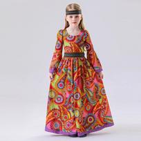 Halloween Costumes Girls Cosplay Costumes 120 oranžinė