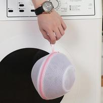 Sulankstomas skalbinių liemenėlių laikymo krepšiai Apatiniai drabužiai Apsauginis tinklelis su užtrauktuku maišelio organizatorius 23cm * 18cm * 2 cm