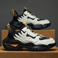 Men Shoes Sneakers Male Tenis Luxury Shoes  Trainer Race Breathable Shoes Fashion Loafers Running  Mens Casual Shoes 45 balta