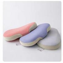 Soft Pillowcase Memory Foam Pillow Adult Memory Pillow Cervical Spine Pillow High and Low Pillow No Pressure Pillow 65*38*9 gray