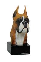 Boxeris, Vokiečių bokseris I - tapyta figūrėlė, statulėlė, figūra, pagaminta menininko, prekės ženklas Art-Dog