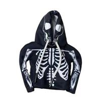 Skeleton Car Gear Shift gaubto dangtelis Lengvai montuojamas rankinio stabdžio dangtelis Universalus pavarų perjungimo rankenėlės gaubto dangtelis Helovino automobilio salono priedai A black
