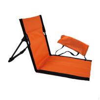 Ergonomiškas sėdėjimo ant grindų sprendimas lauko nuotykiams 38cmx68cmx40cm oranžinė