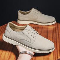 Vyriški laisvalaikio batai lauko bateliai su raišteliais Madingi karvės zomšos odiniai Patogūs plokščiapadžiai vairavimo bateliai Zapatos De Hombre Vyriški batai 10 brown