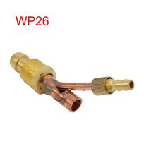 TIG suvirinimo priedai Jungtis Vyriška Kabelis Dujos Atskirai Skirta WP9 WP17 WP26 WP26