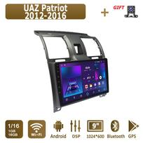 Android Carplay Automobilio Radijas UAZ Patriot 2012-2016 Multimedia Grotuvas Galvos Vienetas Stereo GPS Navigacija BT WIFI 4+64GB 1+16GB
