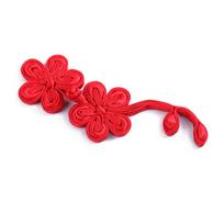 Flower Cheongsam Buttons Chinese Closure Button Chinese Frog Buttons Handmade Sewing Fasteners Hanfus Clothes Buttons R