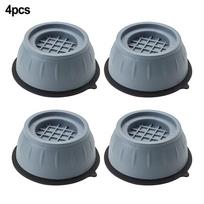 Base Anti-vibration Pad Bracket Gray High Foot Pad gray