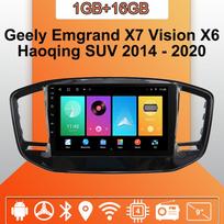 Car Radio Android Auto Carplay For Geely Emgrand X7 Vision X6 2014 - 2020 Multimedia Player Head Unit Stereo GPS Navigation BT WIFI 1+16GB 1+16GB