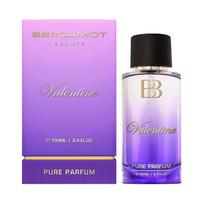 Bergamot Beaute VALENTINE Gryni KVEPALAI 12+ val. Ilgai išliekantys skysti kvepalai moterims, didesnė koncentracija nei tualetinis vanduo, 100ml 100 ML