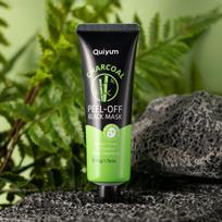 Bambuko anglies nulupama kaukė 50 g dėžutės poras valanti nosies pleistras tepinėlio tipo porų valymas 50g